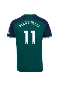 Arsenal Gabriel Martinelli #11 Jalkapallovaatteet Kolmaspaita 2023-24 Lyhythihainen